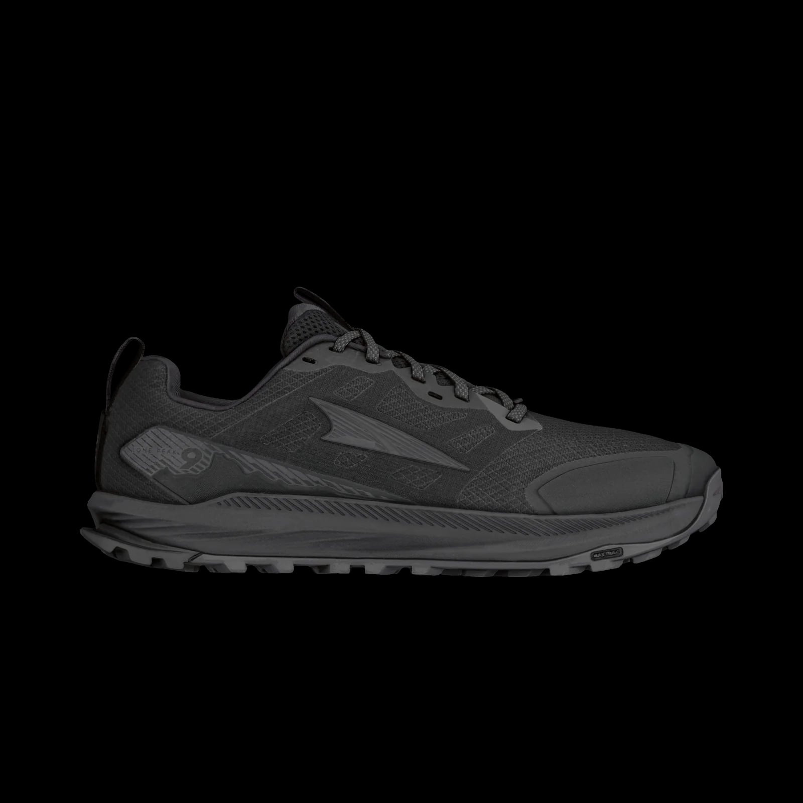 Altra Lone Peak 9 Trail Running Shoe Flint Grey/Dawn Blue — Black
