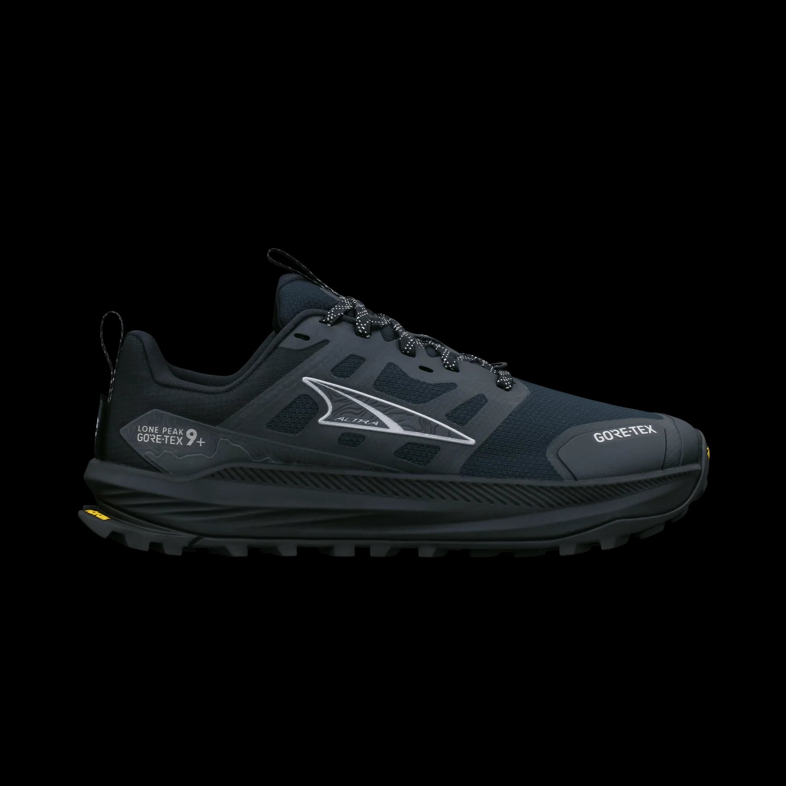 Altra Lone Peak 9+ GTX Trail Running Shoe - Women's — Black