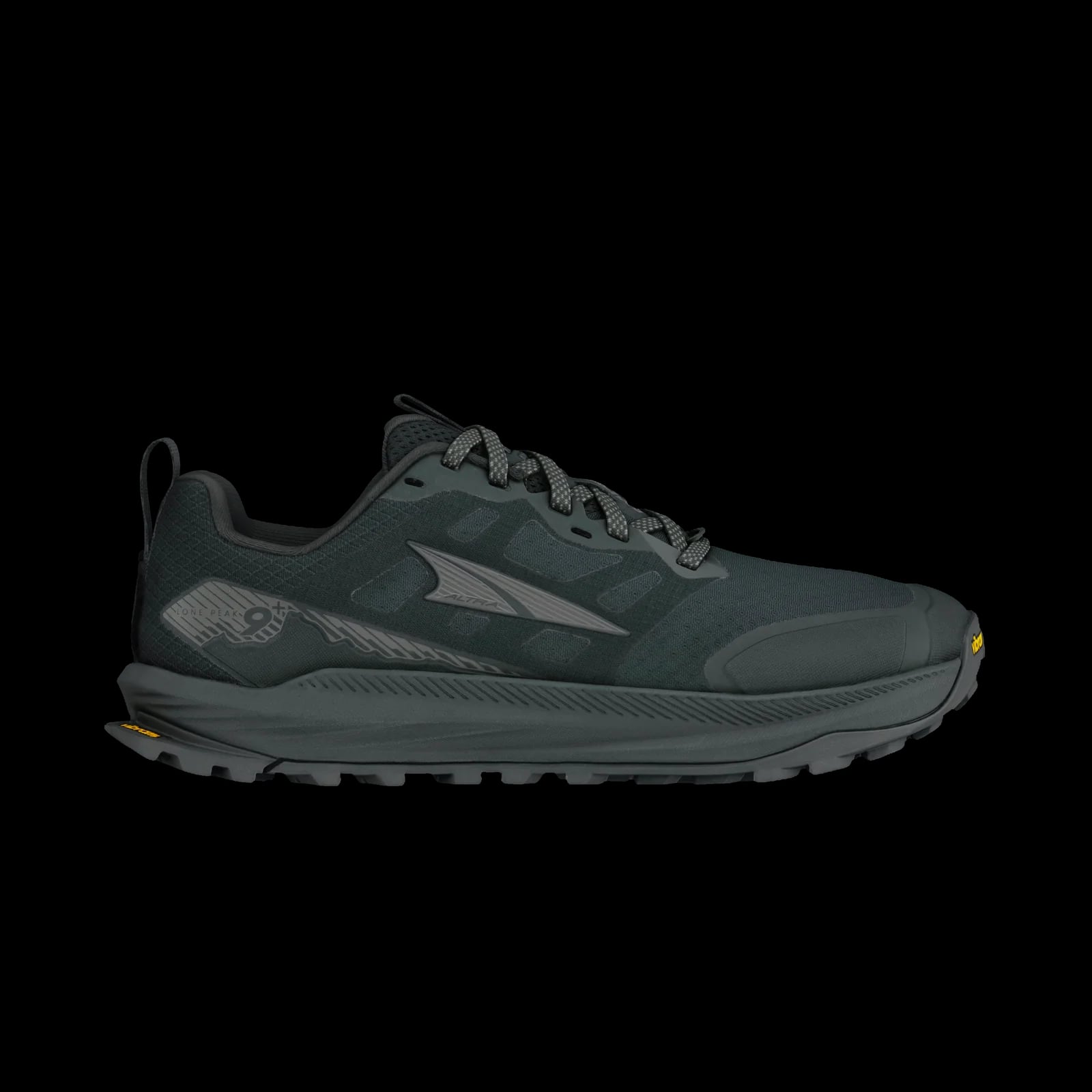 Altra Lone Peak 9+ Trail Running Shoe Rain Washed/Oceana - Women's — Black