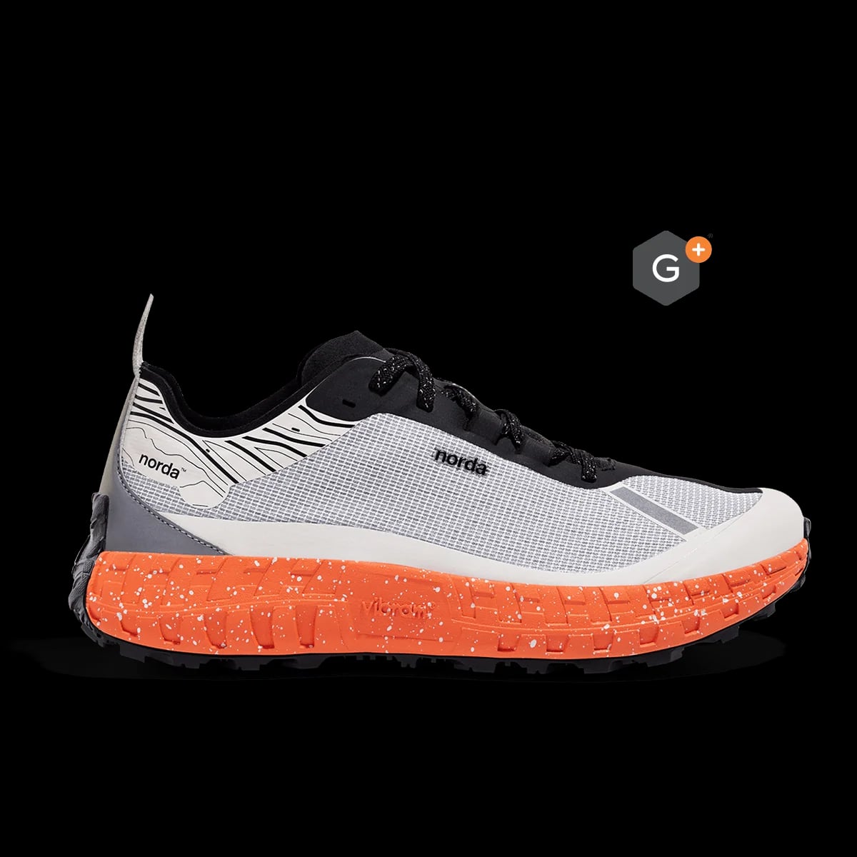 Norda 001 G+ Spike - Women's — White/Orange